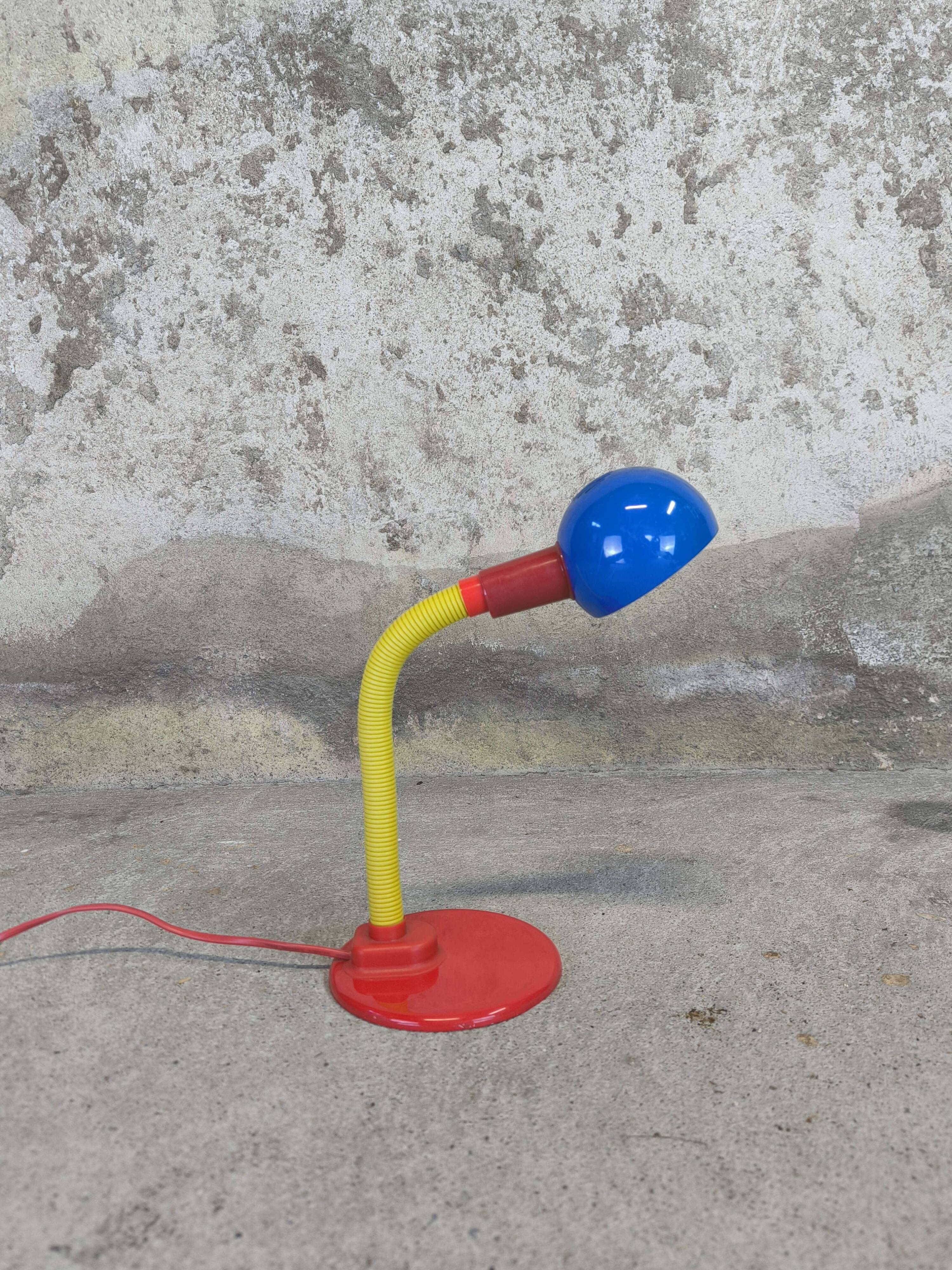 Vintage Memphis style desk lamp