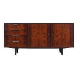 Commode en palissandre, design danois, années 1960, designer : Erling Torvits