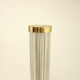 Midcentury glass floor lamp