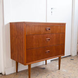 Scandinavian teak chest of drawers