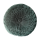 Round cushion in pleated Velvet 43cm