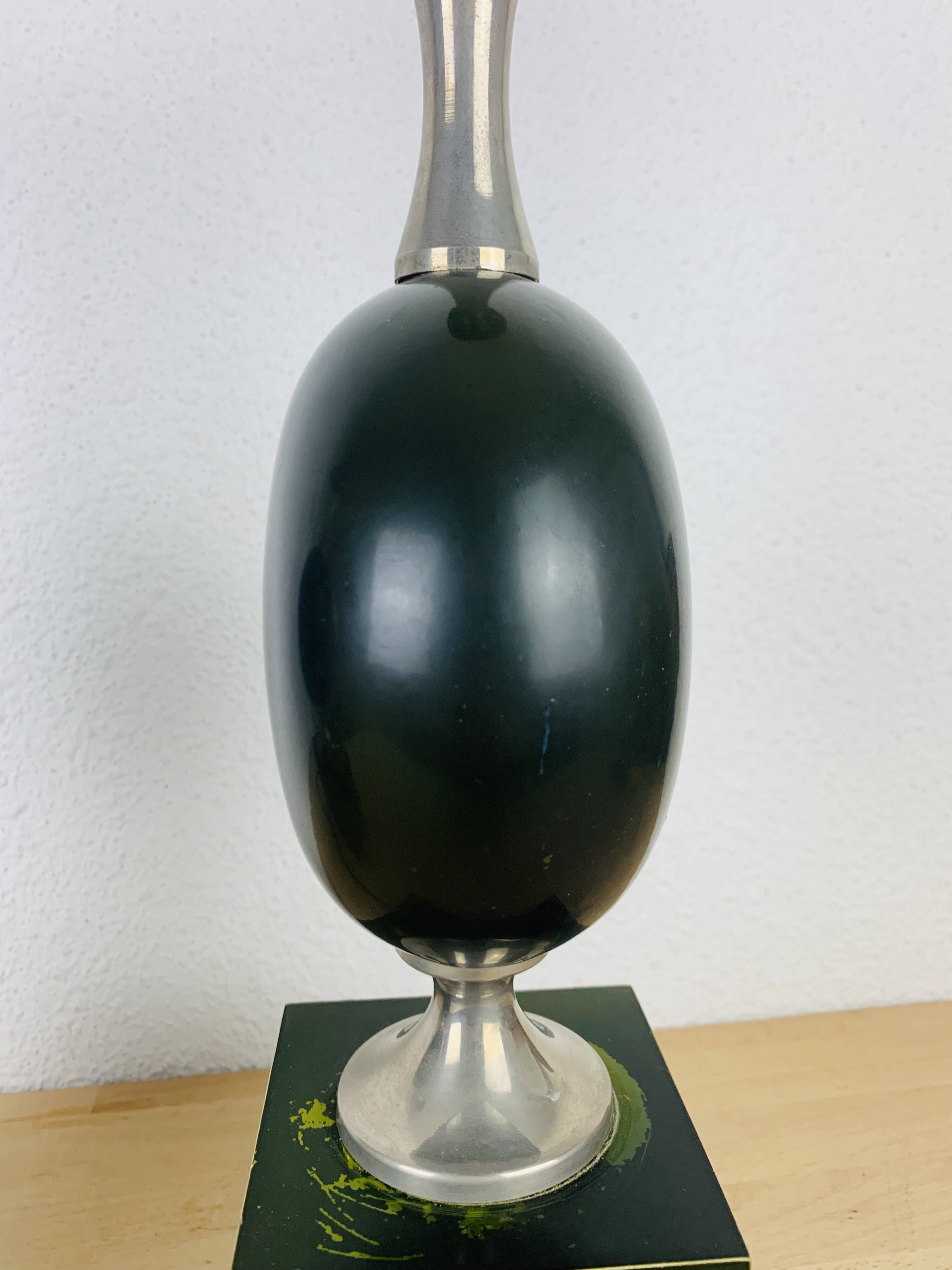 Paire de lampes Philippe Barbier années 70, vintage
