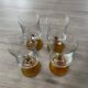 Verres à vin ambrés - set de 4 verres