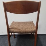 Set of 4 vintage teak dining chairs
