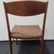Set of 4 vintage teak dining chairs