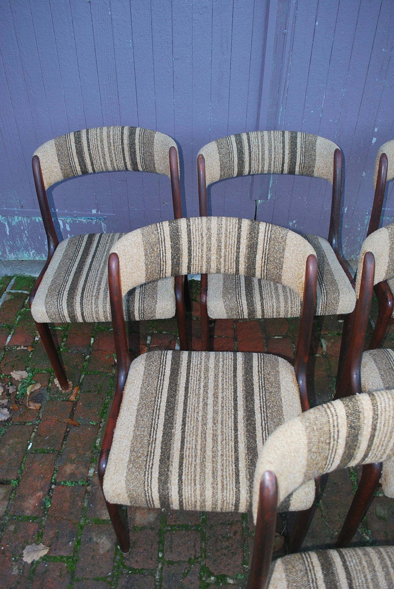 Lots of scandinavian chairs vintage gondola