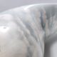 Lacquered and Airbrushed Ceramic Centerpiece /Vase Model Nr 182/2 by Vibi,
