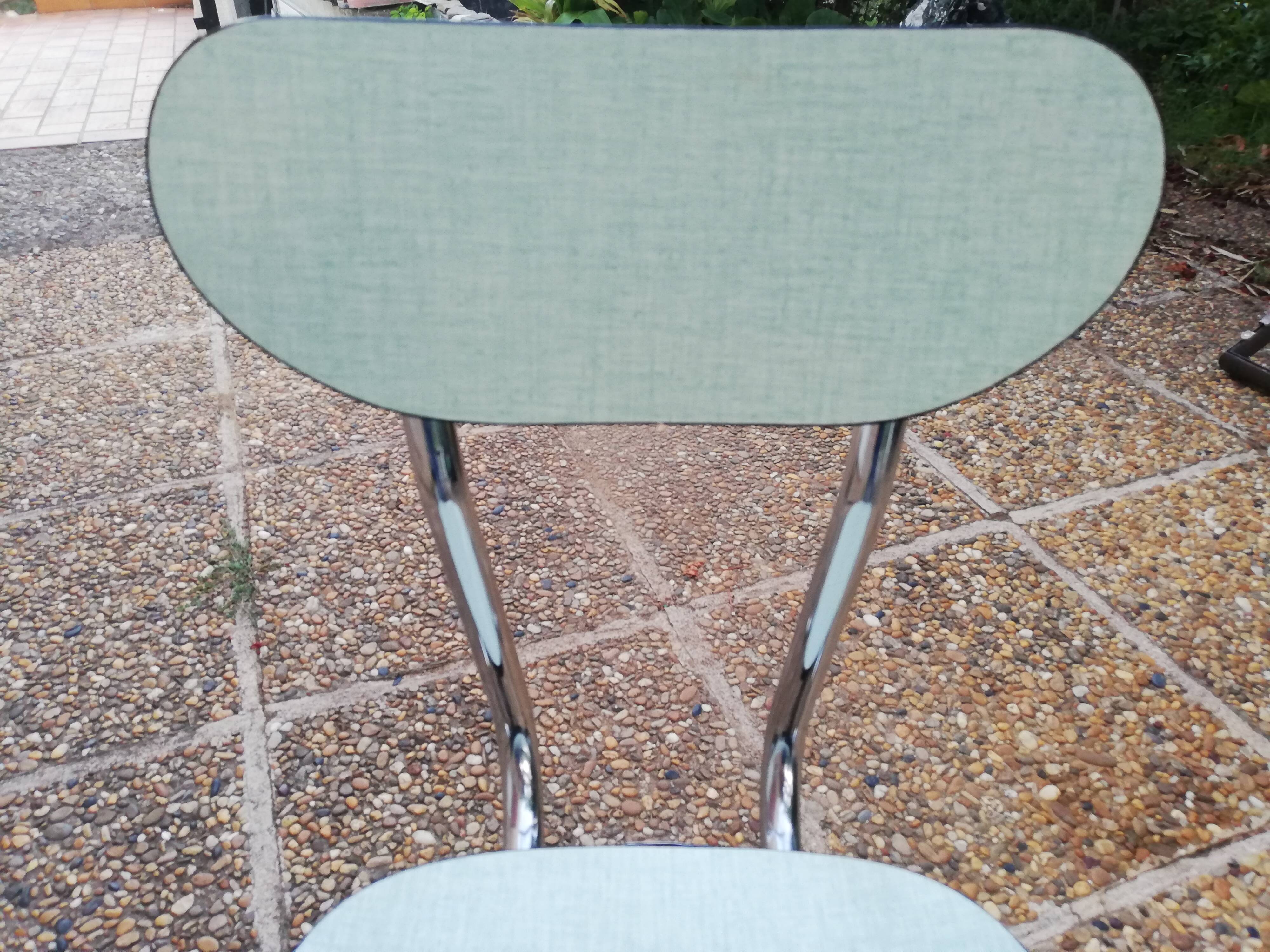 Formica chair from Tublac, 60s