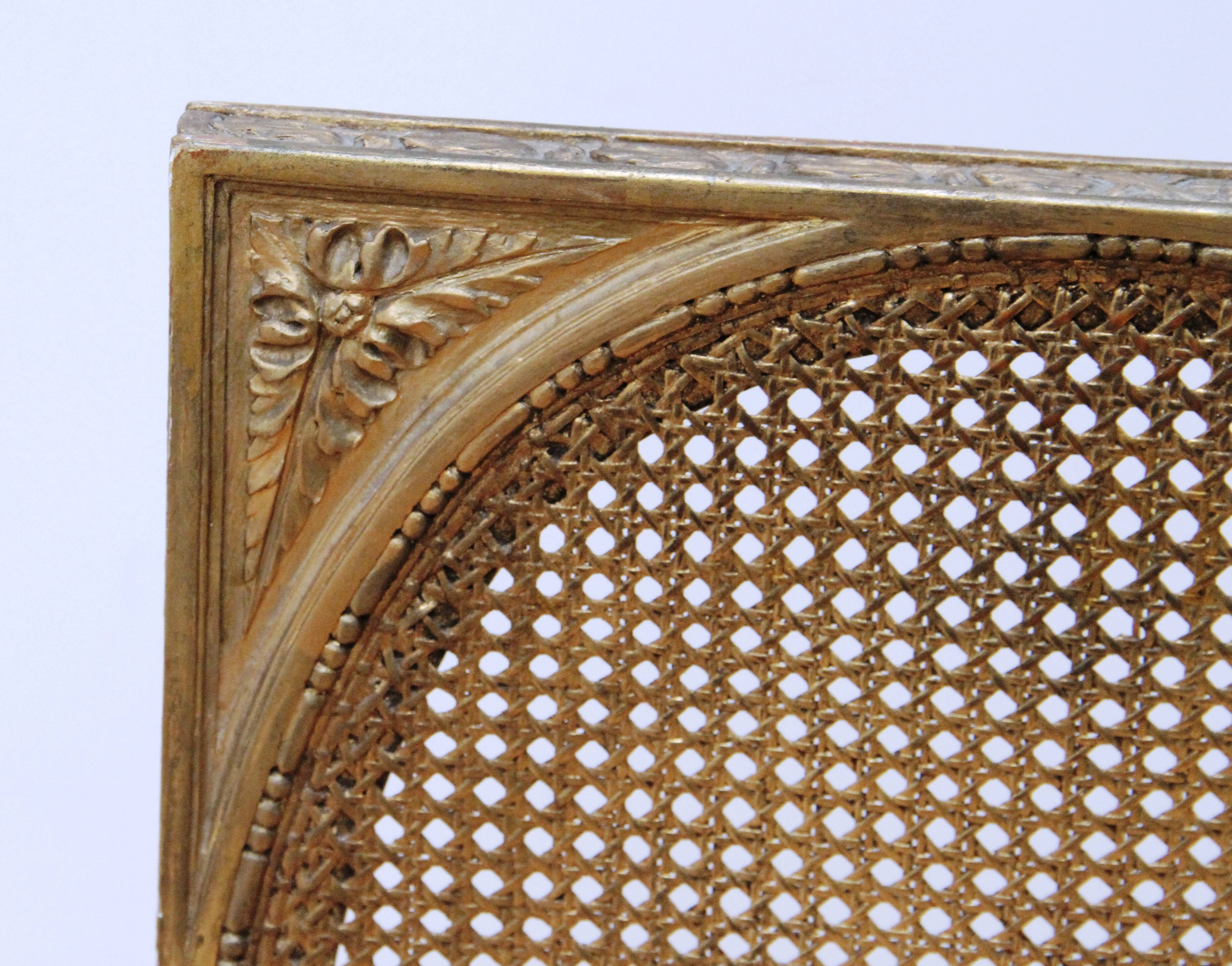 Pair of vintage Louis XVI chairs