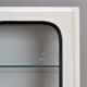 Vintage iron and glass medicine cabinet, 1970s