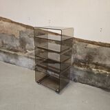 Bibliothèque étagère modulaire plexiglass