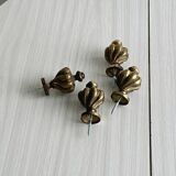 Small old metal tips for stairs