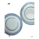 Set of 4 antique English plates – Etruscan Border model