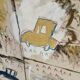 Jean michel basquiat, voitures anciennes 1981, sous licence artestar ny