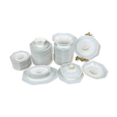 Important service de table en porcelaine de Limoges , 71 pièces , XXe Siècl