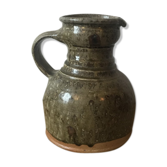 Pot vase en grès ancien