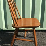 Set of 4 Scandinavian chairs from the 1960s