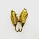 Italian Hollywood Regency Brass Sconce by Tommaso Barbi