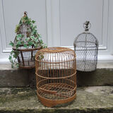Old Decorative Rattan Bird Cage