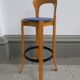 4 tabourets de bar dans le style de Bruno Rey ou Alvar Aalto