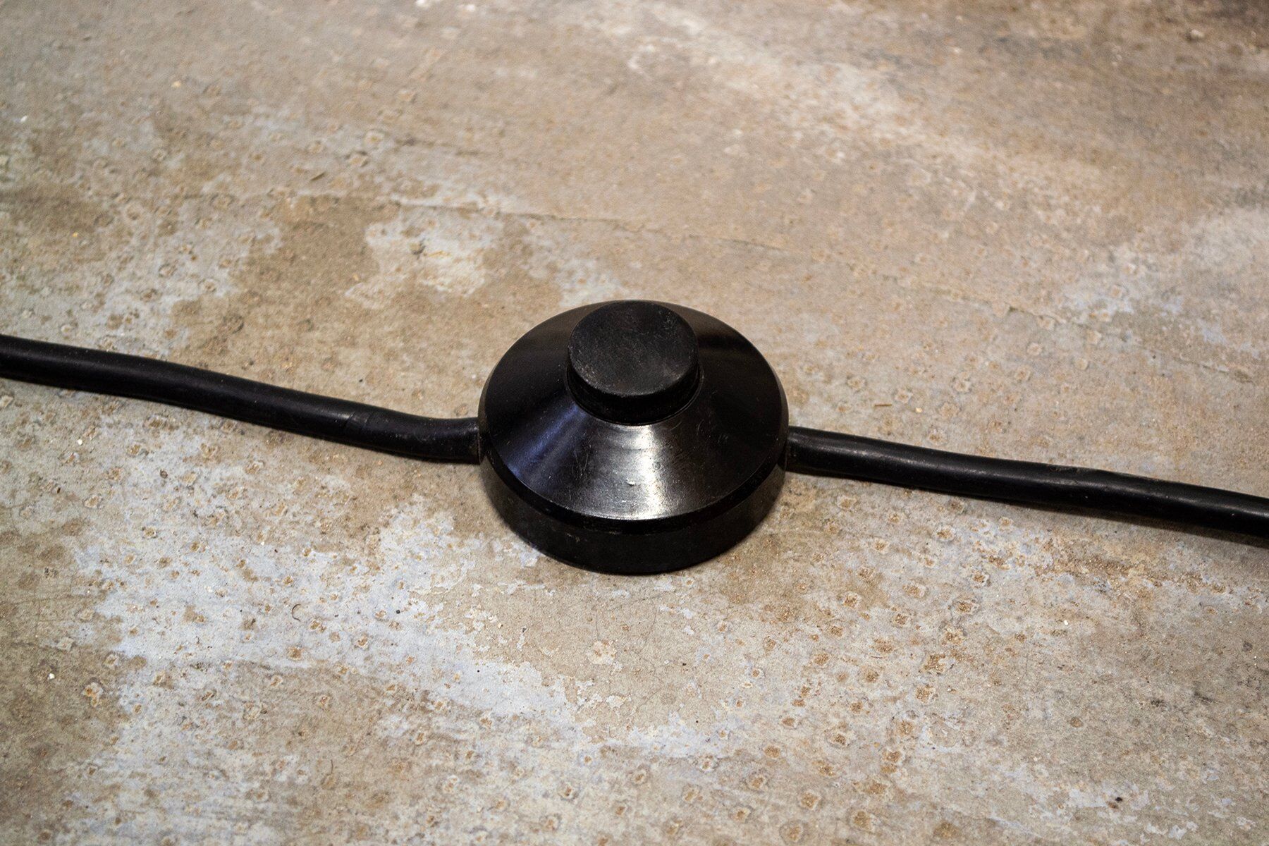 Vintage halogen lamp made of die-cast aluminium, 1970s.