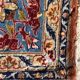 Oriental carpet iran ispahan wool and silk 1.10 x 1.60 m