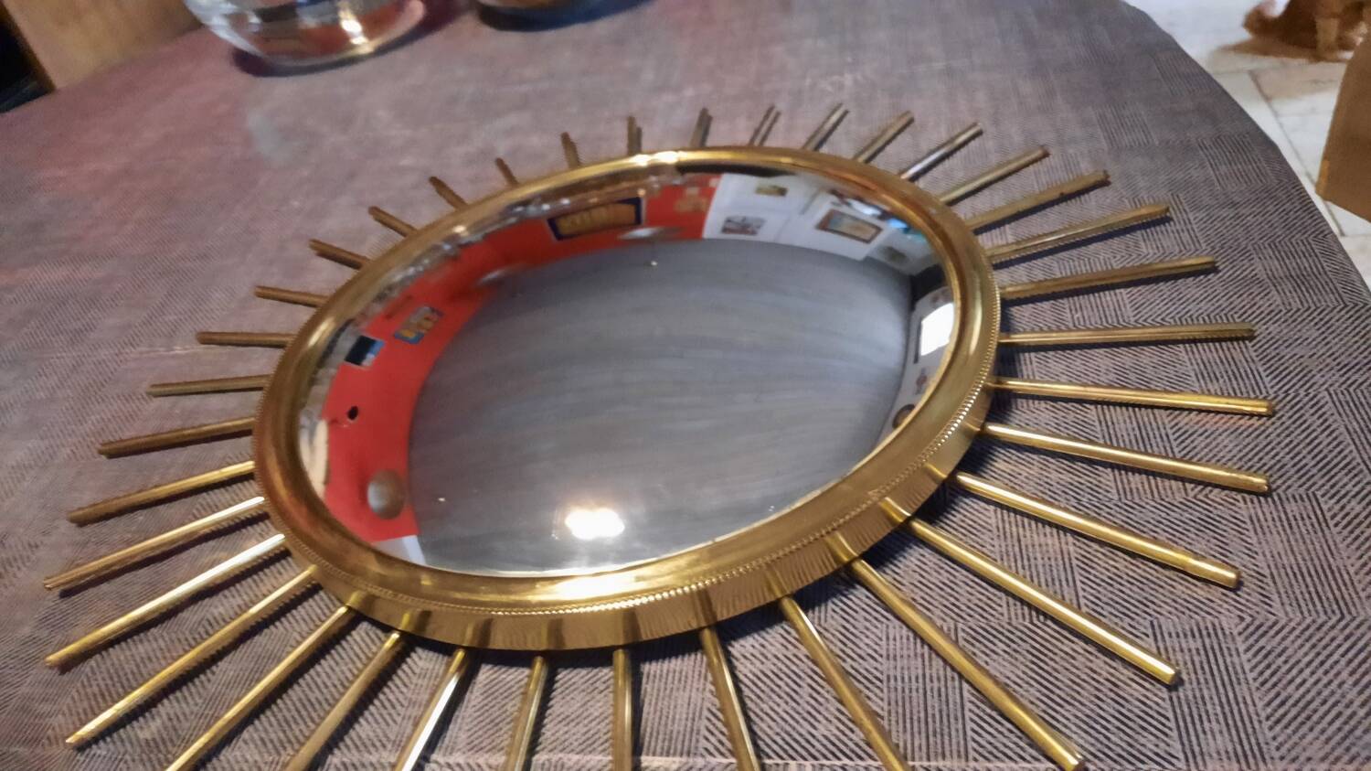 1950s sun mirror