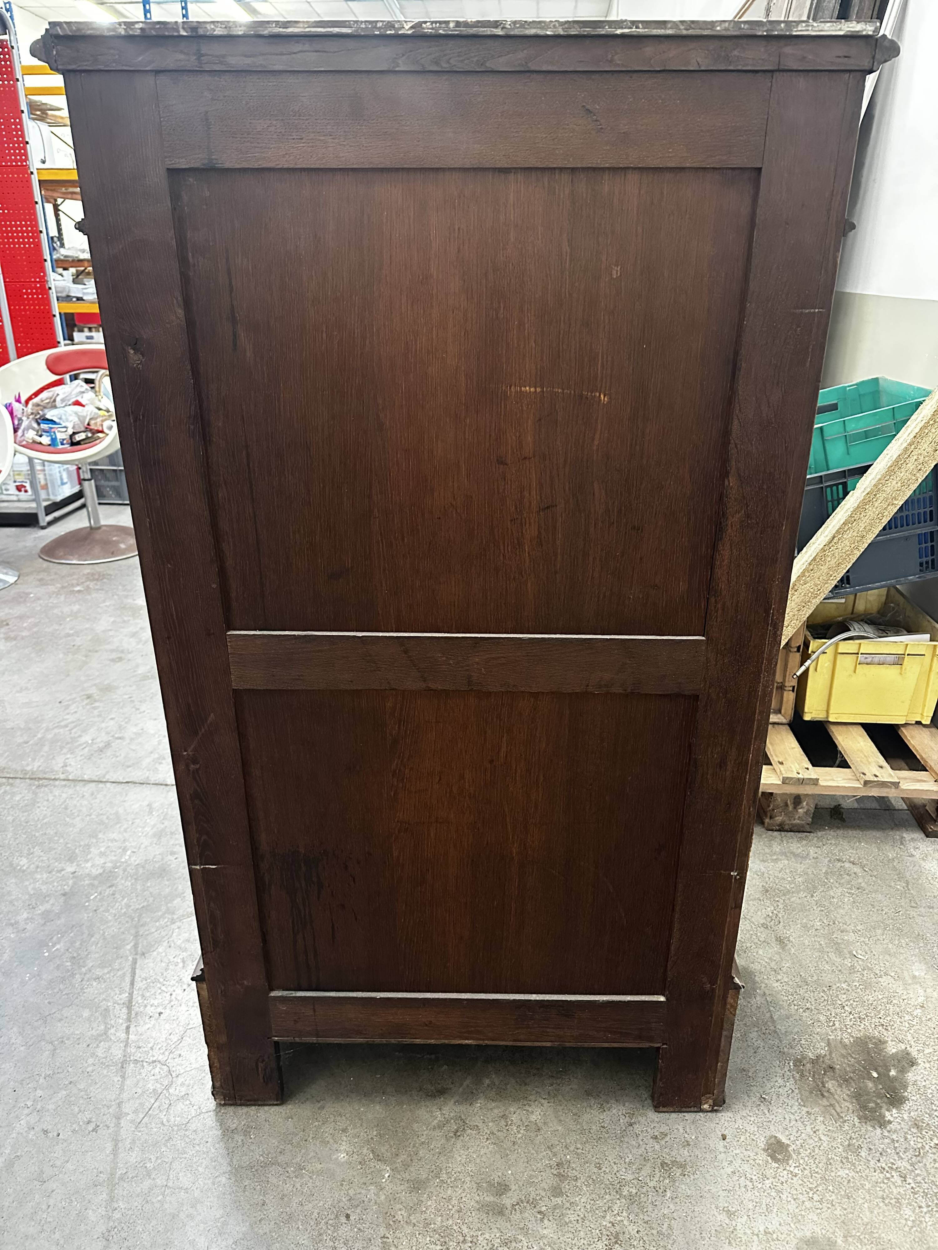 Chest of Drawers - Large, Narrow Chest of Drawers from the 19th Century