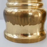 Pair of vintage bamboo-style vases 1970