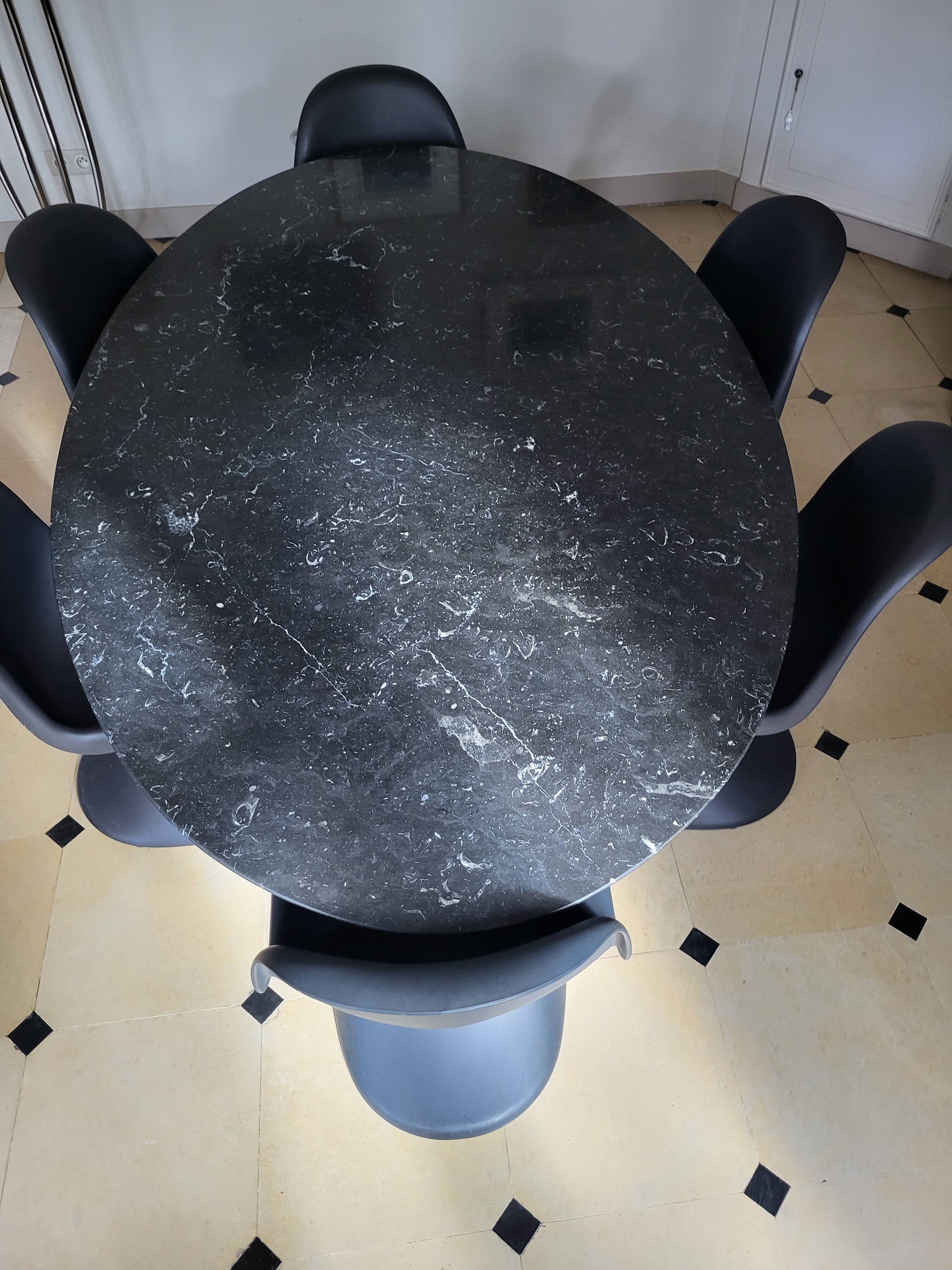 Marble table