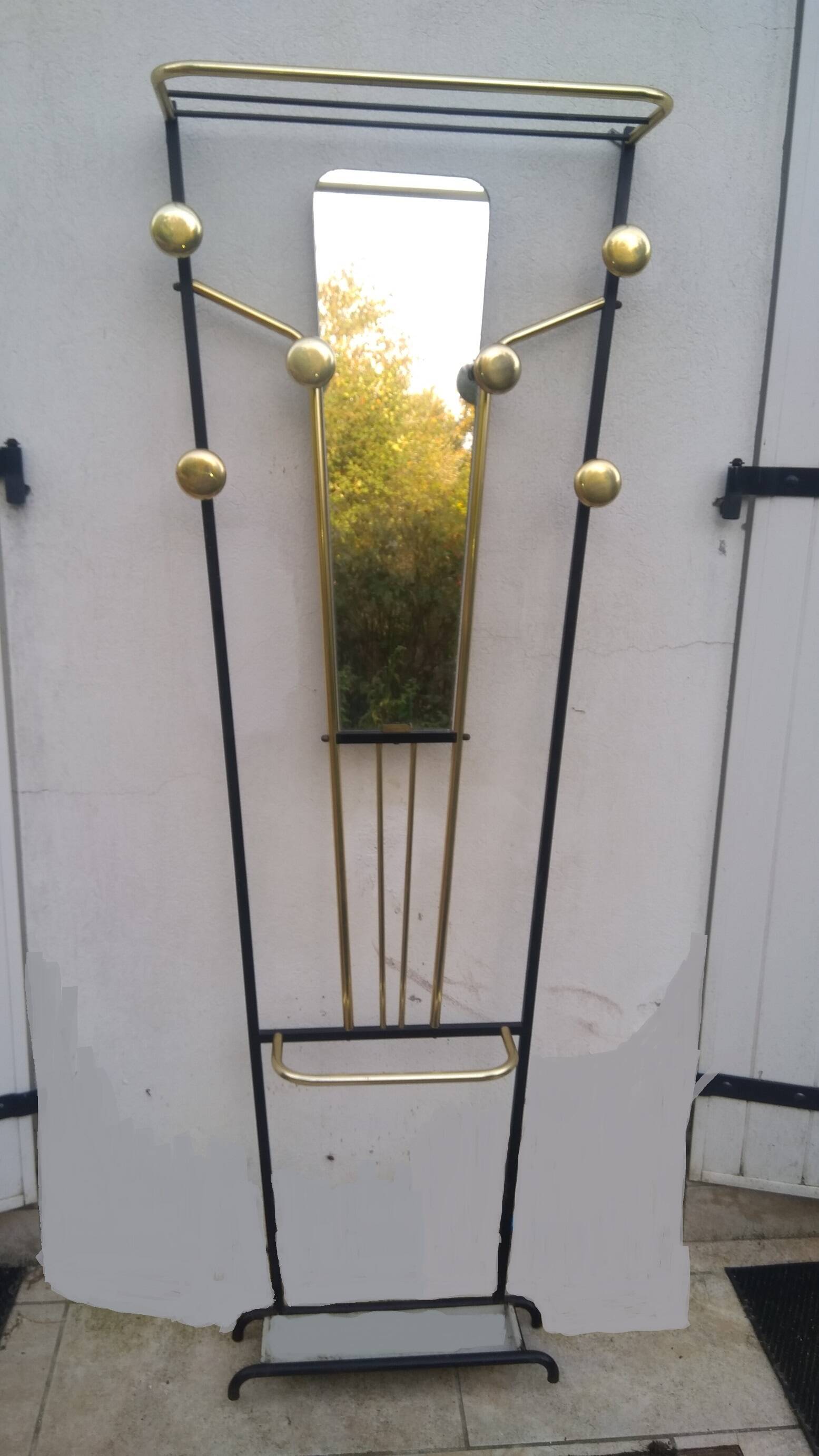 Portemanteau mural 1960