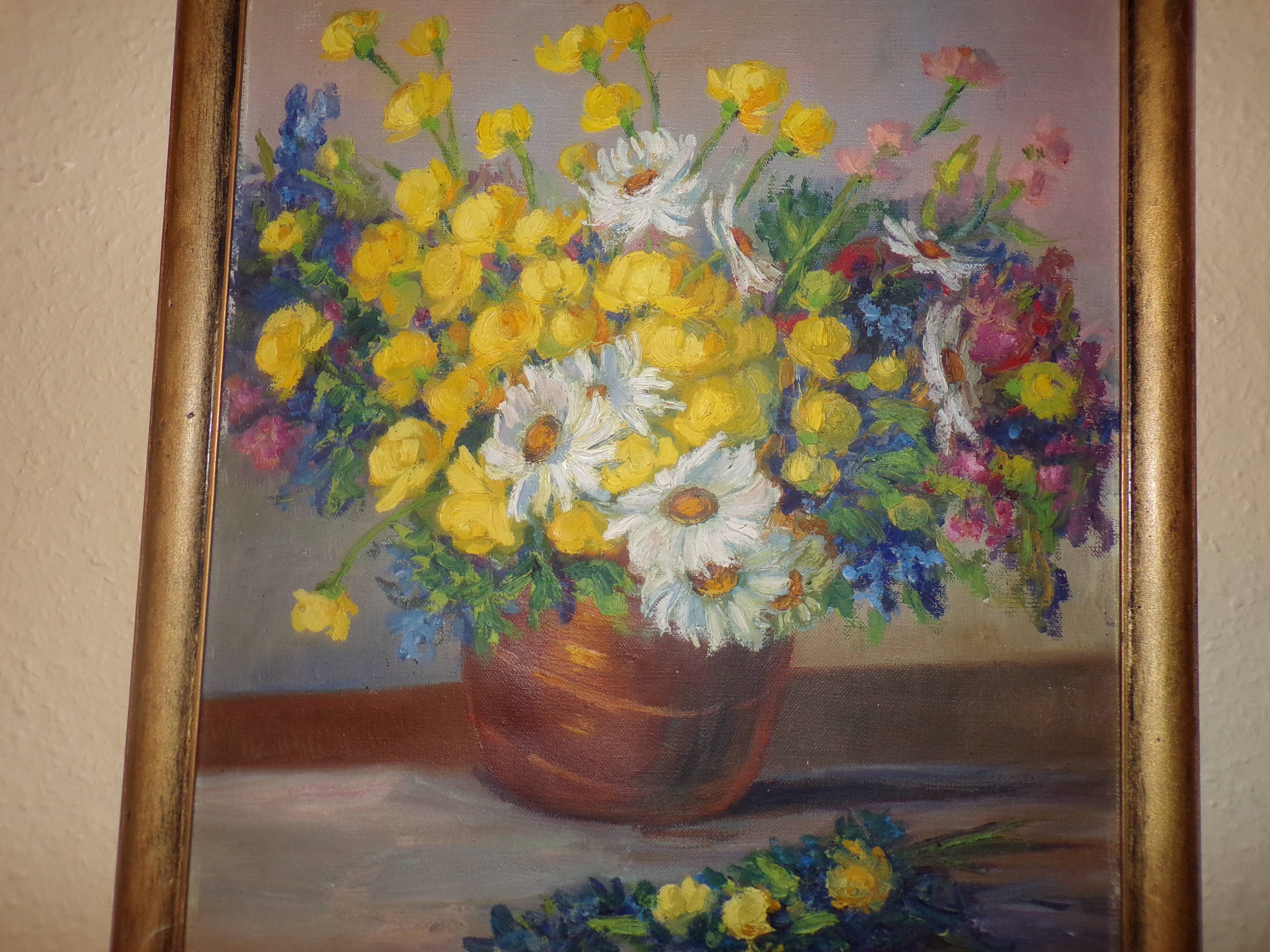 Still life bouquet country