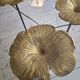 glass and bronze coffee table Jansen