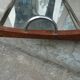 1950s wooden and mirror plateau