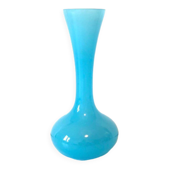 Vase Opaline Bleu