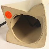 "Concorde" lamp vintage white ceramic 1960