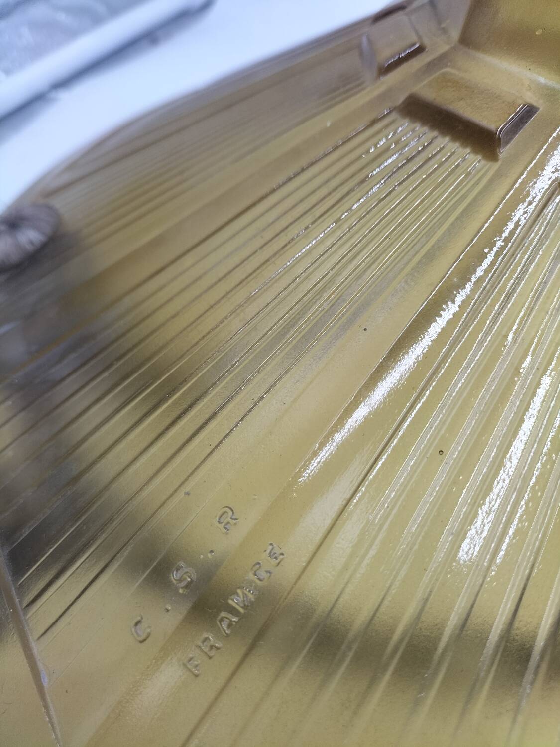 Art Deco glass suspensions