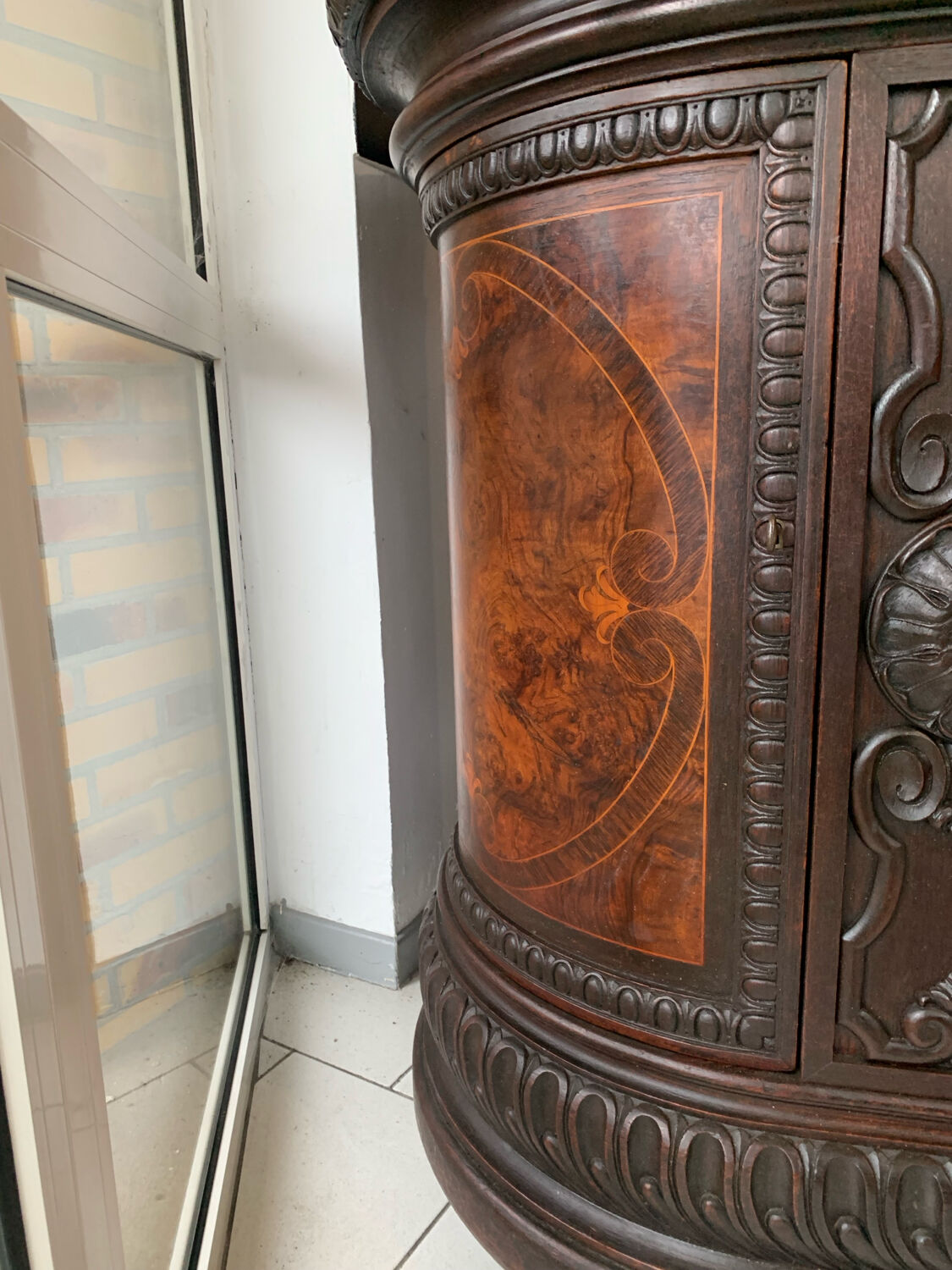 Antique Art Nouveau Furniture Germany Marquetry Circa 1900