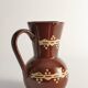 Brown Ceramic Pitcher or Vase by Andersson & Johansson, Höganäs, Sweden, 1920s