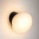 W-1809 Op-Art Wall Lamps In Opal Glass By Raak Amsterdam, The Netherlands 1970S