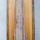Pair of vintage wooden skis