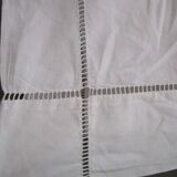 Drap ancien brodé, monogrammé:310x225cm