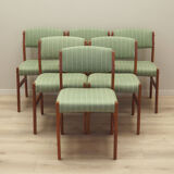 Set of six teak chairs, Danish design, 70s, production: Denmark