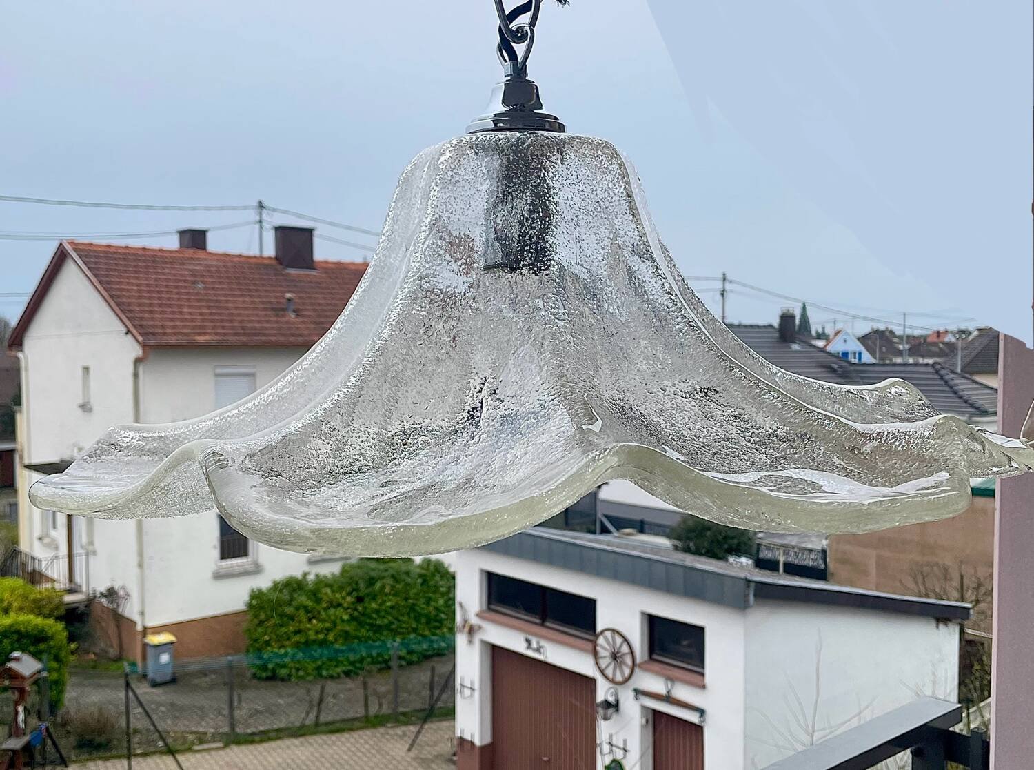 Lampe murano fleur