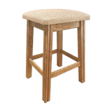 Stool fishing wood raw
