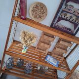 Vintage bakery shelves, old trade furniture