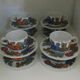 Acapulco Villeroy and Boch 8 cups and vintage saucers