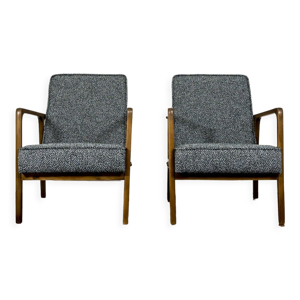 Paire de fauteuils vintage