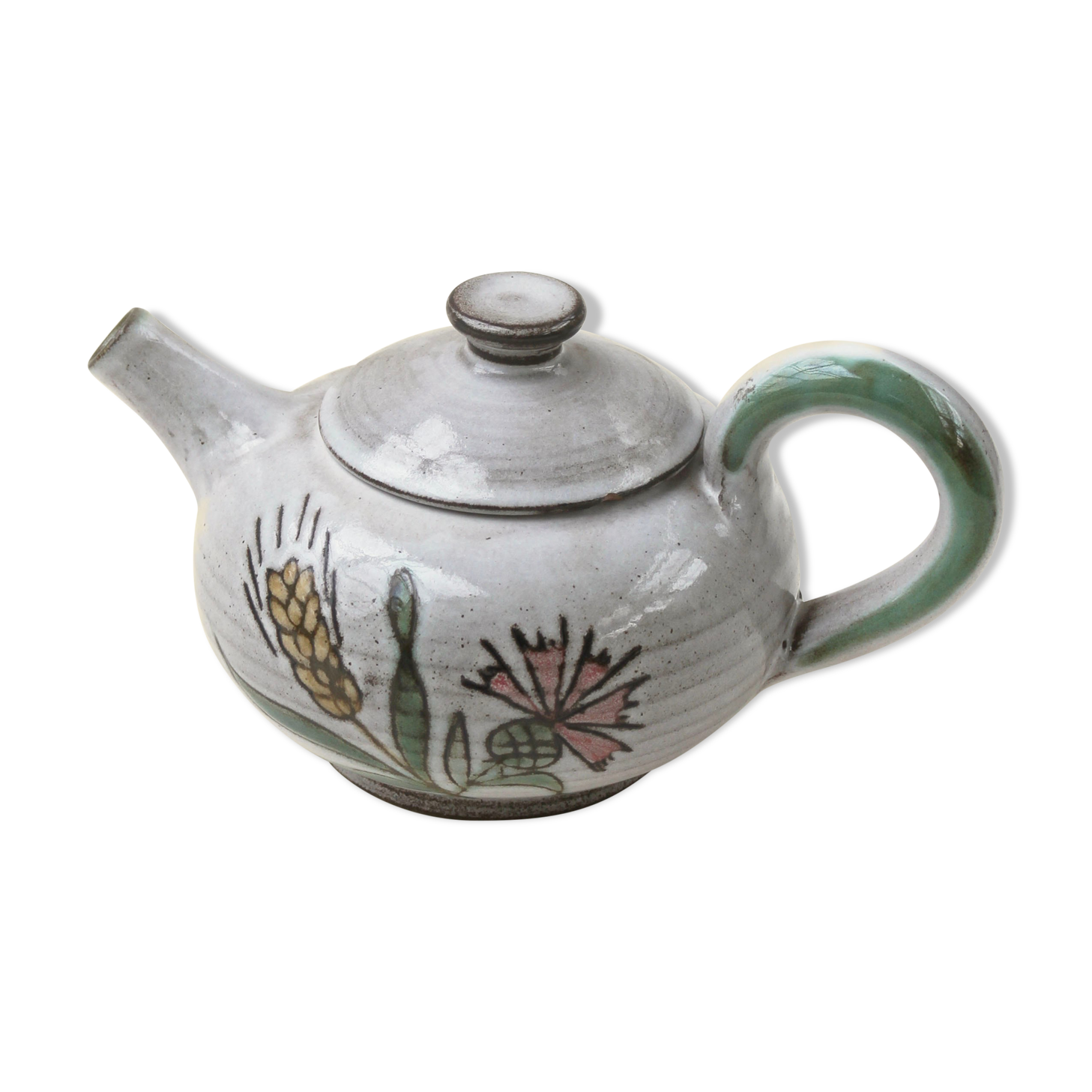 Teapot plant motif