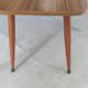 Melamine and ceramic coffee table, 1960